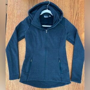 Athleta Full Zip Hoodie Jacket in Navy - Size XS